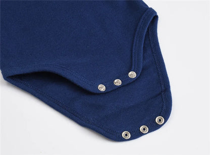 Short Sleeve Baby Bodysuit – Soft Cotton (0–24M)