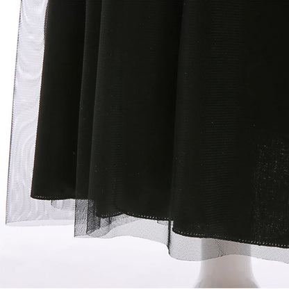 Girls Black Witch Halloween Costume – Luxury Dress