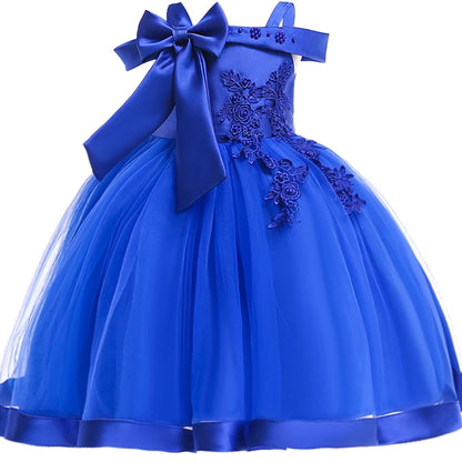 Elegant Christmas & Party Dress for Girls (3–10Y)
