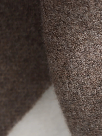 Autumn Chic: Knit Scarf Jacket for Women