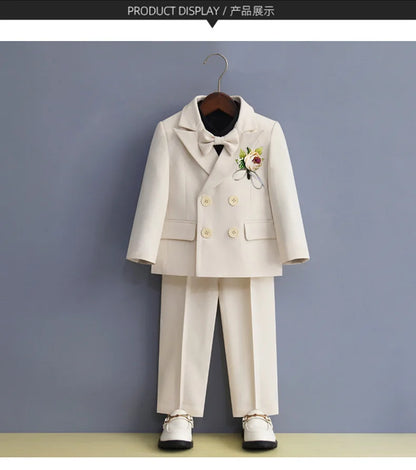 Teen & Kids Party Suit – Blazer, Pants & Bowtie Formal Wear