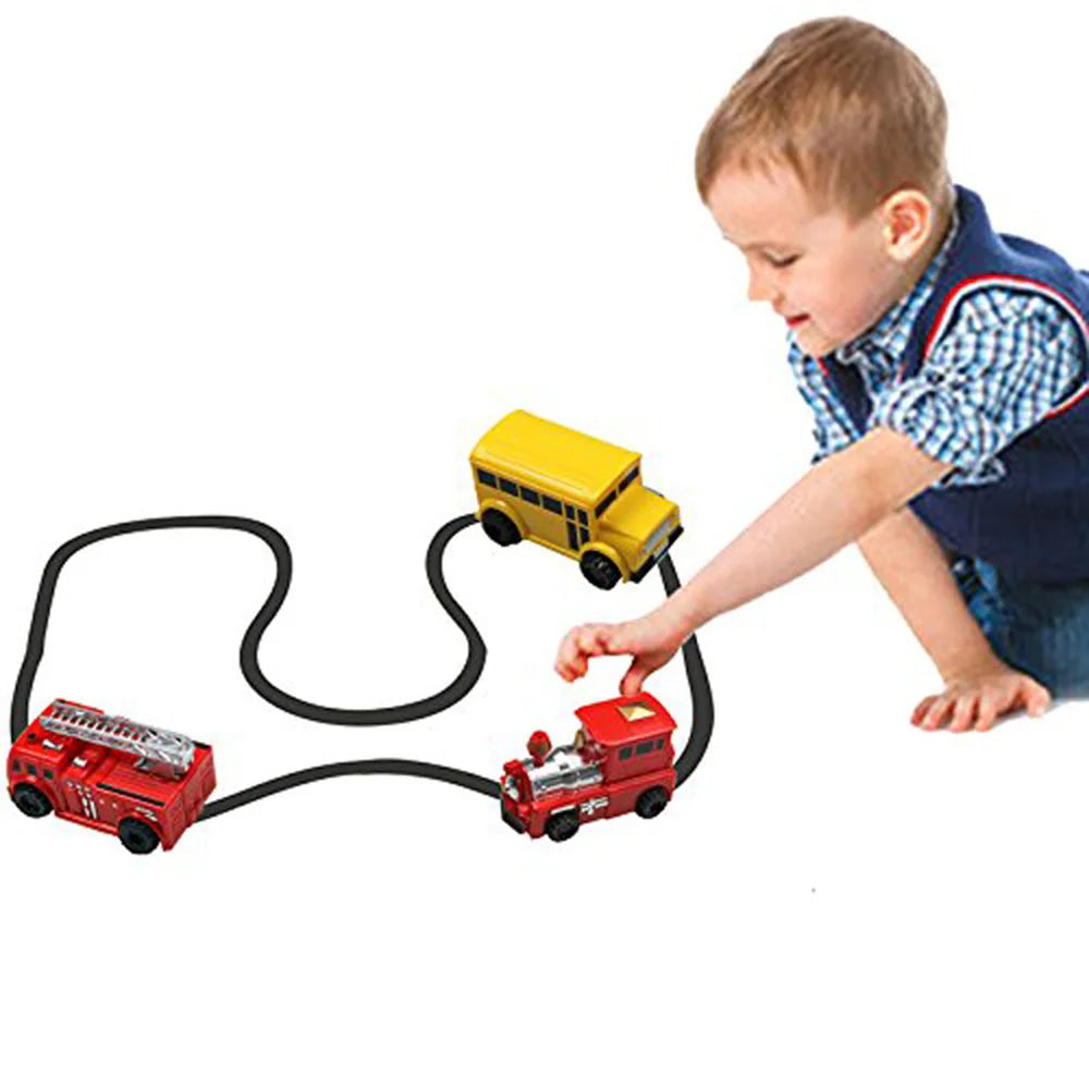 Inductive Line-Follower Car – Magic Pen Educational Toy