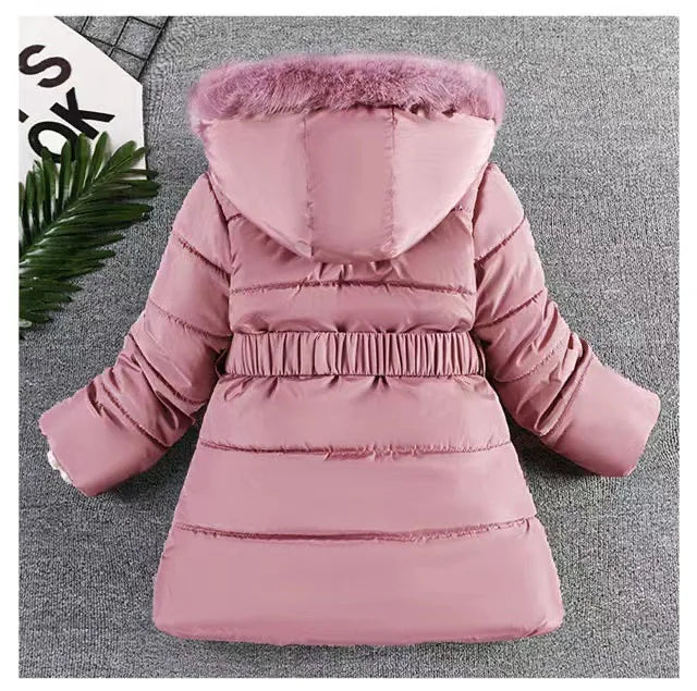 Kids’ Hooded Padded Coat – Thick & Cozy Winter Wear