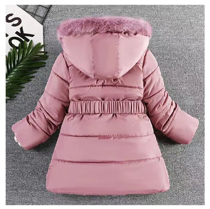 Kids’ Hooded Padded Coat – Thick & Cozy Winter Wear