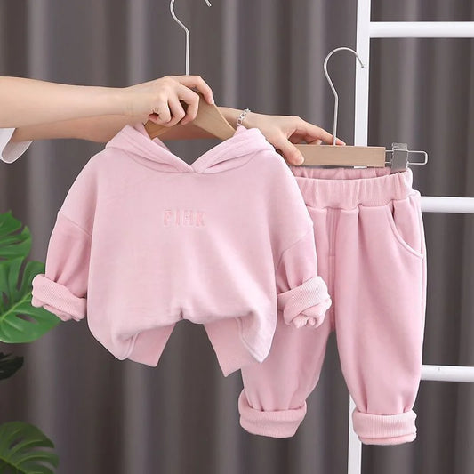 Baby Winter Clothing Set – Hoodie & Pants