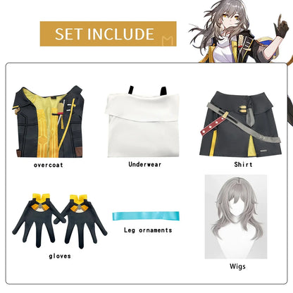 Men’s Trailblazer Cosplay Outfit – Honkai Star Rail Game Character Costume