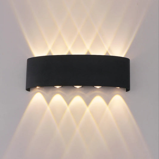 Up & Down LED Wall Lamp: Waterproof Lighting for Indoor & Outdoor Spaces