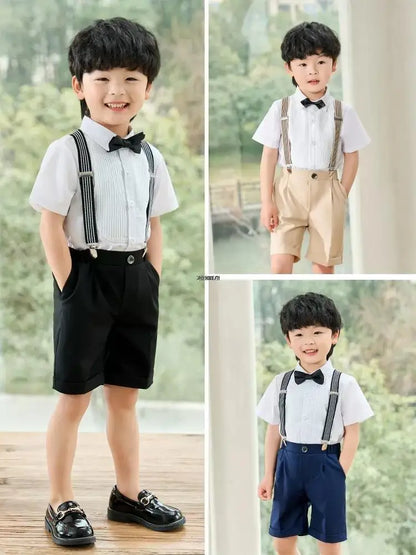 Children’s Summer Formal Clothing – Piano & Dance Performance Set