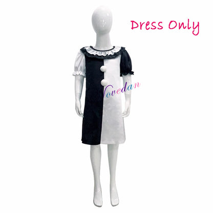 Scary Terrifier Costume – Kids’ Joker & Clown Cosplay Halloween Suit