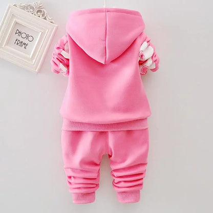Cozy Baby Girl Suit – Autumn/Winter Wear
