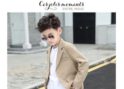 Children’s Elegant Blazer Set – Boys’ Formal Outfit for Parties & Events