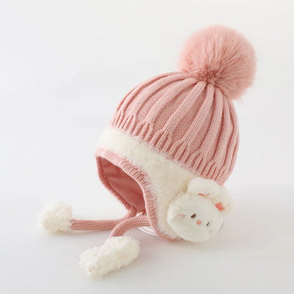 Winter Baby Cap – Velvet Lined & Cozy