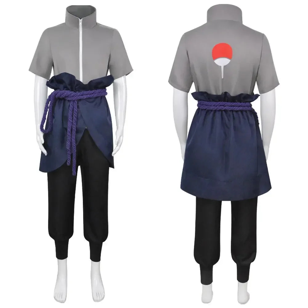 Step into the world of Naruto with this authentic Sasuke Hokage cosplay costume, designed for dedicated fans and cosplay experts