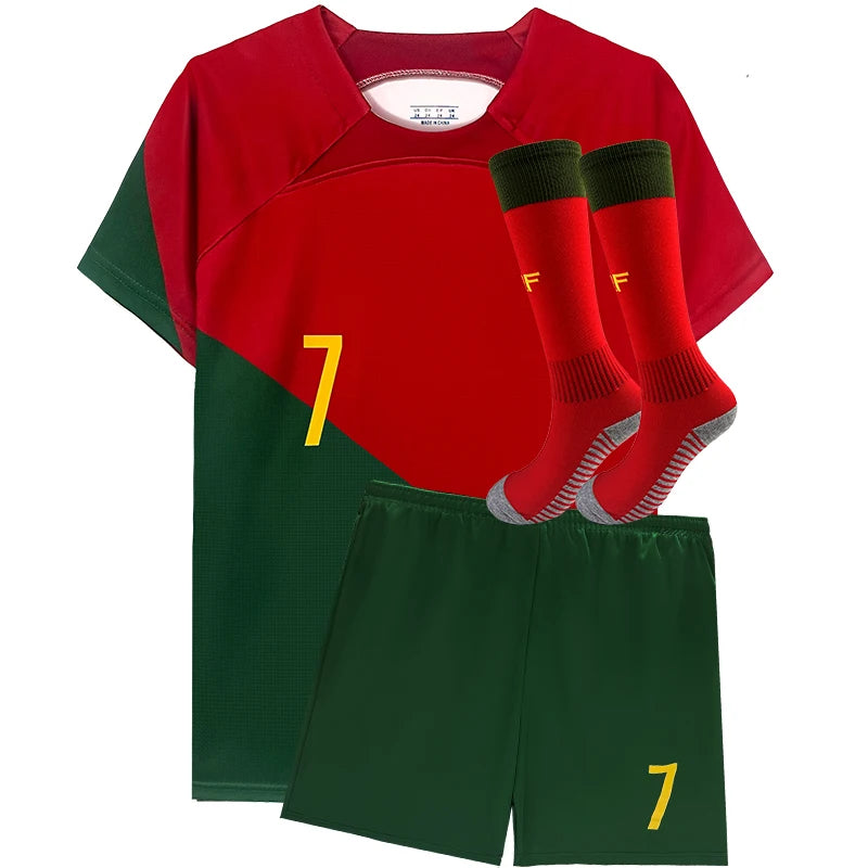 Kids' Soccer Jersey Set: Play Like a Star