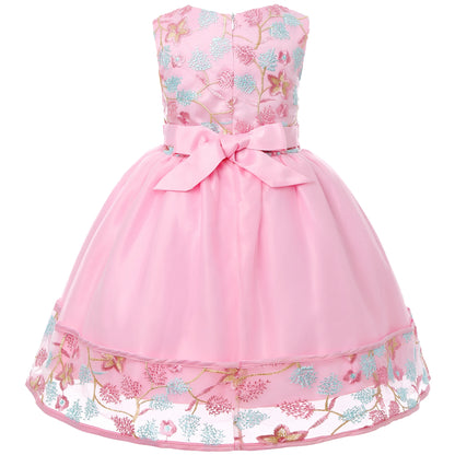 Girls’ Lace Flower Child Wedding & Party Dress