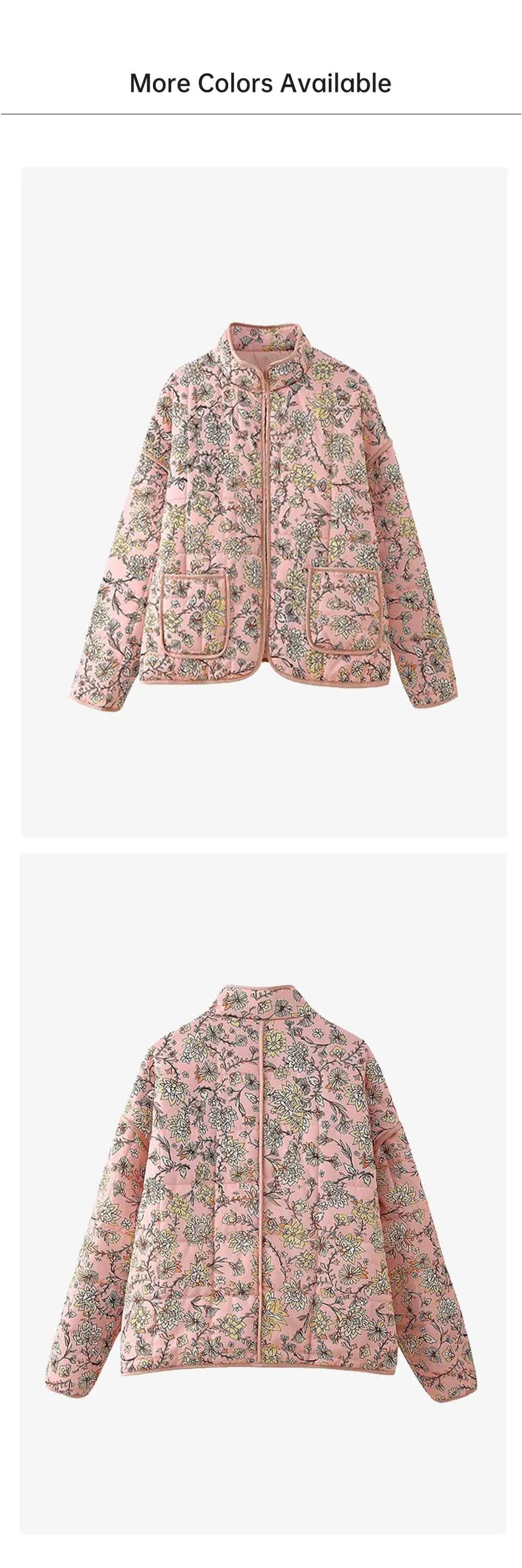 Button-Decor Quilted Jacket – 2025 Casual Fashion Coat