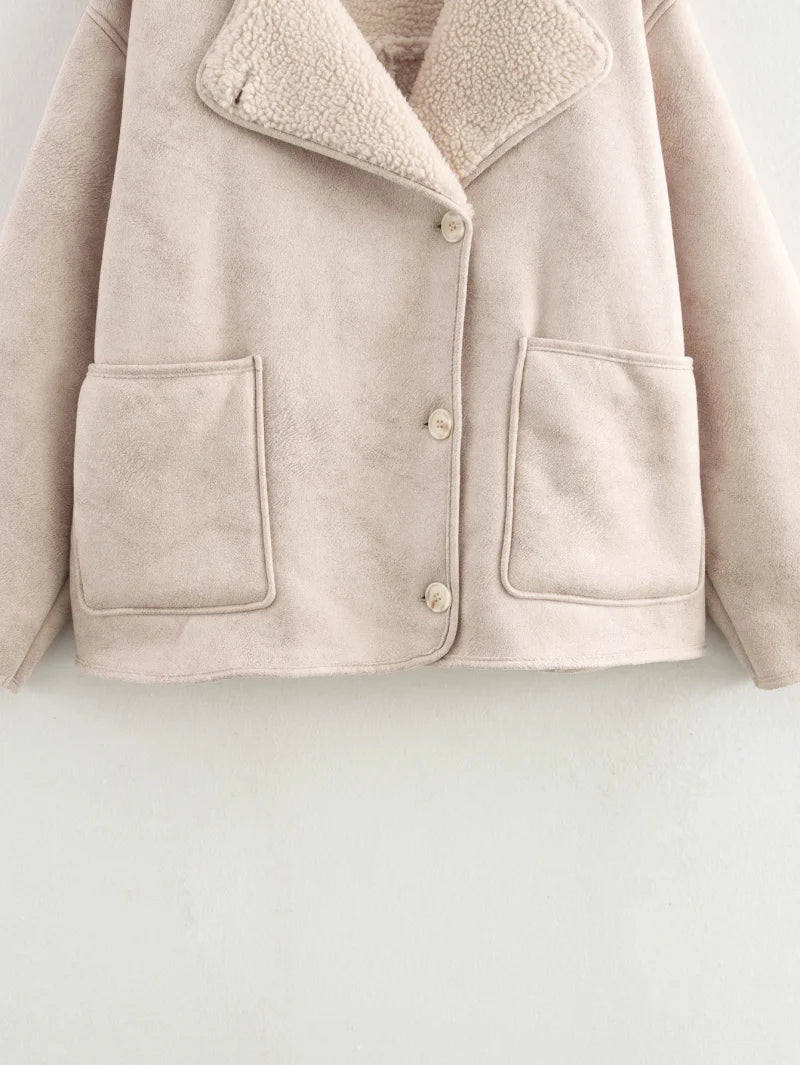 Bold & Warm: Double-Sided Fall Coat