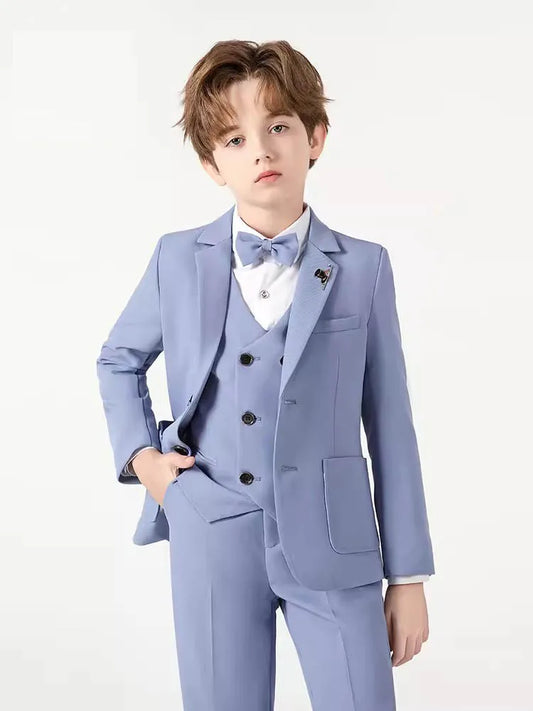 Boys’ Multi-Occasion 5-Piece Suit – Formal Event & Performance Wear
