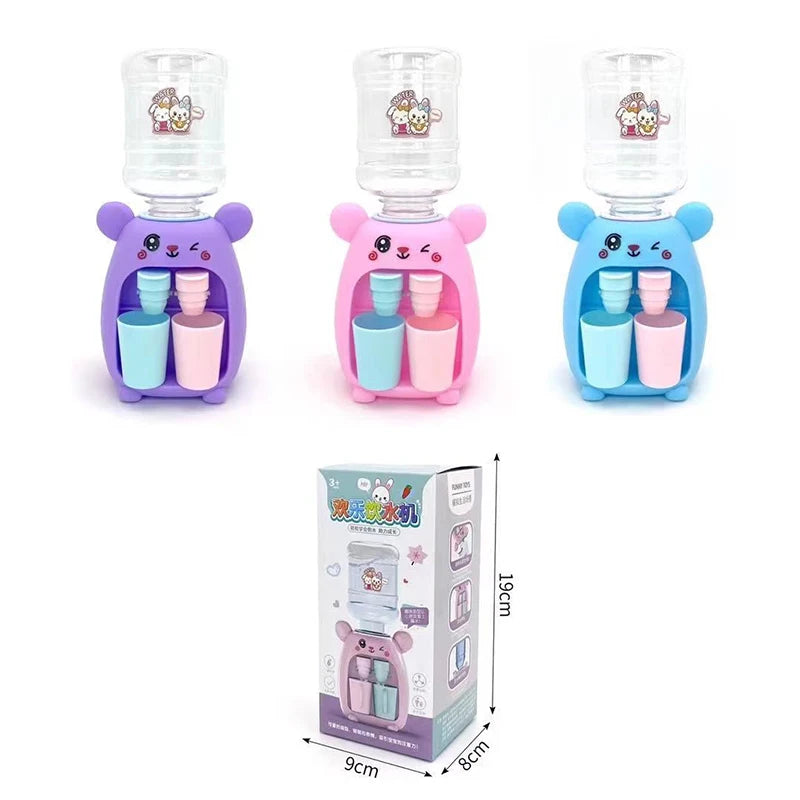 Mini Water Dispenser for Kids: Cute & Fun Cold/Warm Drink Toy Fountain