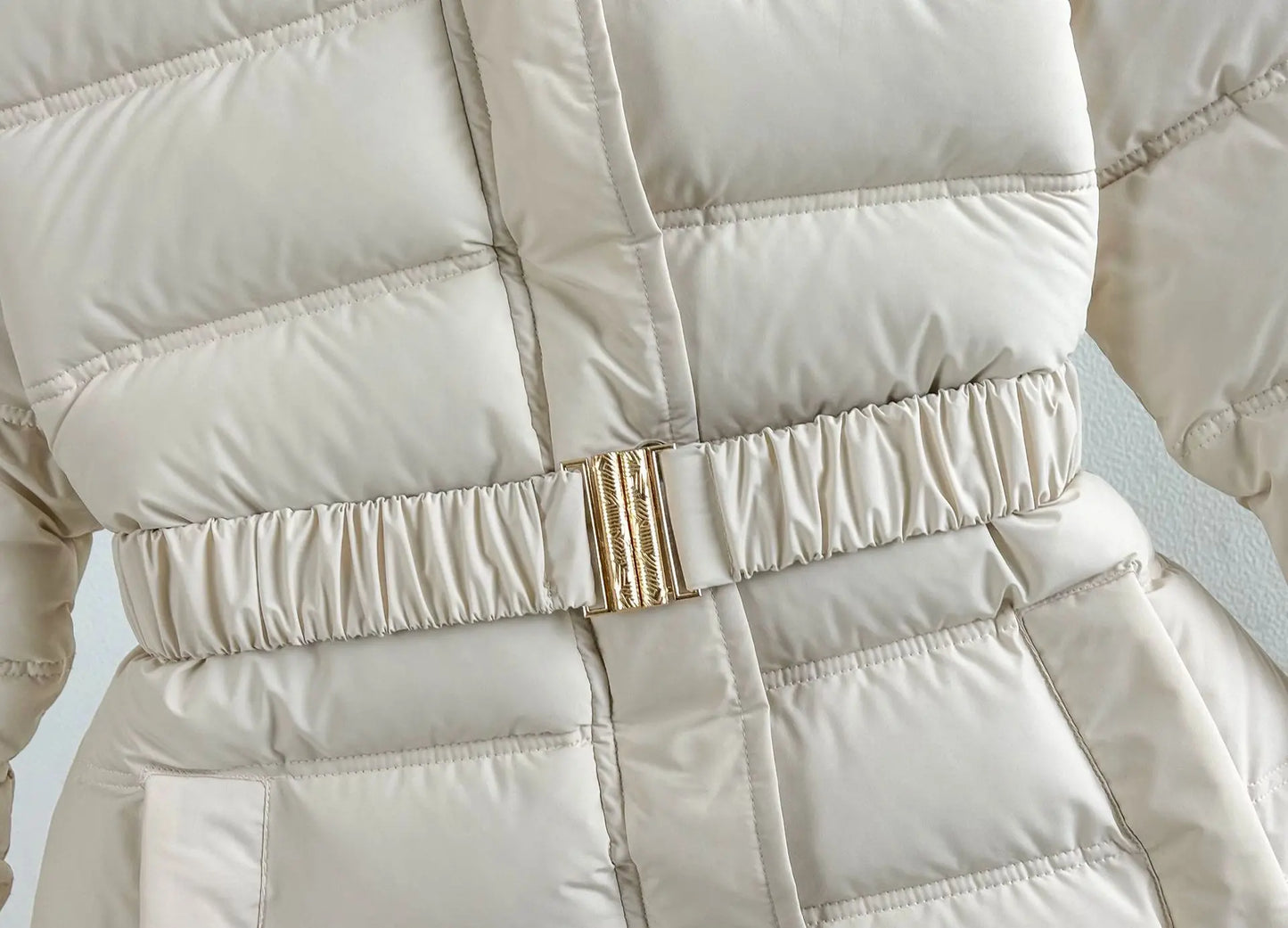 Girls’ Hooded Winter Jacket – Long Style, Warm & Fashionable