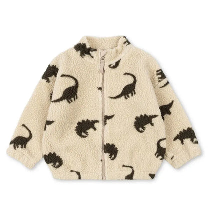 Baby Cartoon Coat – Soft Lamb Wool Jacket