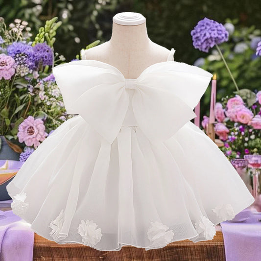 Baby Girl Dress – Elegant Party & Baptism Wear