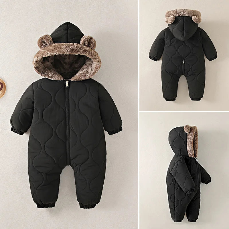 Autumn-Winter Baby Jumpsuit | Unisex 0-3Y