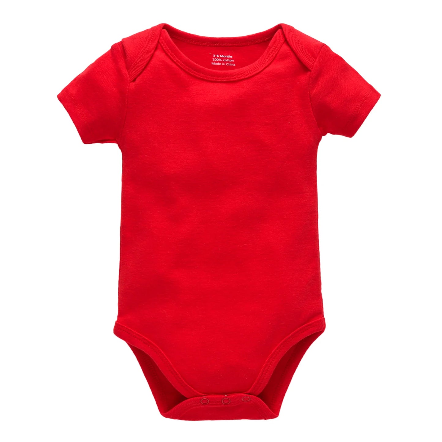 Short Sleeve Baby Bodysuit – Soft Cotton (0–24M)