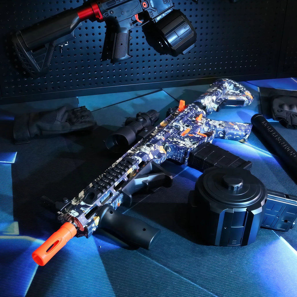 Ultra Shoppings high-performance water gel ball blaster toy gun for safe outdoor fun, suitable for kids and adults.