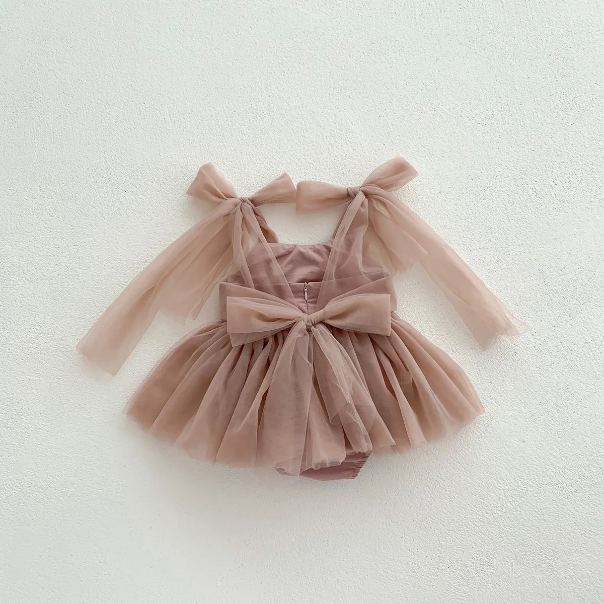 Baby Girl Summer Party Romper Set