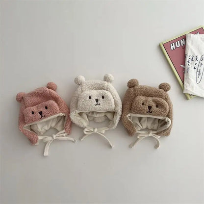 Adorable Bear Hat for Toddlers & Kids