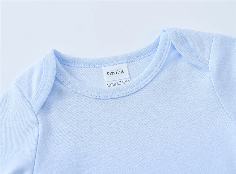 Short Sleeve Baby Bodysuit – Soft Cotton (0–24M)