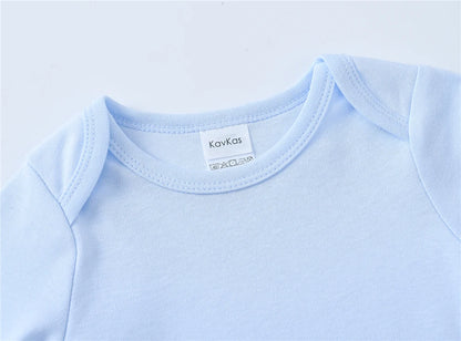 Short Sleeve Baby Bodysuit – Soft Cotton (0–24M)