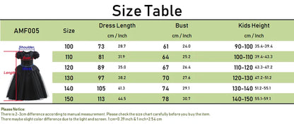 Girls Black Witch Halloween Costume – Luxury Dress