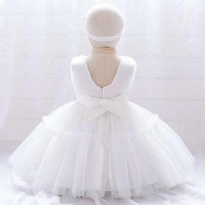 Baby Girl 1st Birthday Dress – Tulle Princess Gown