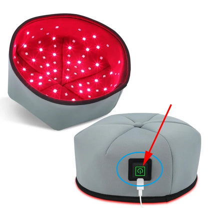 LED Hair Growth Cap – 660nm + 830nm