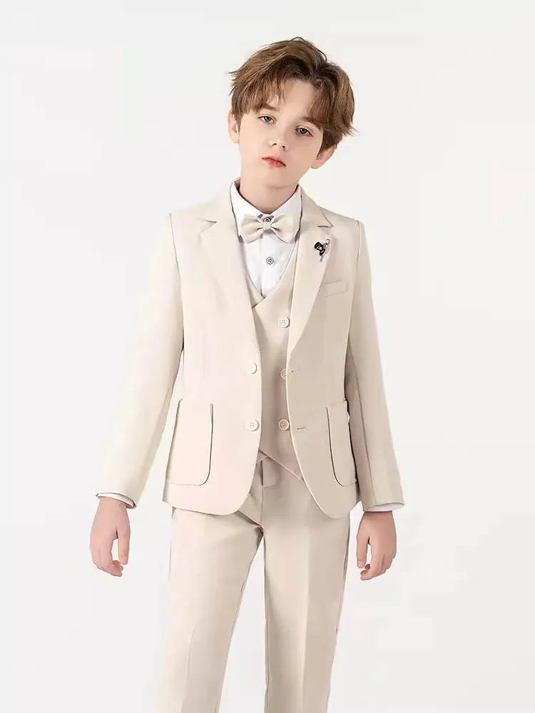 Boys’ Multi-Occasion 5-Piece Suit – Formal Event & Performance Wear