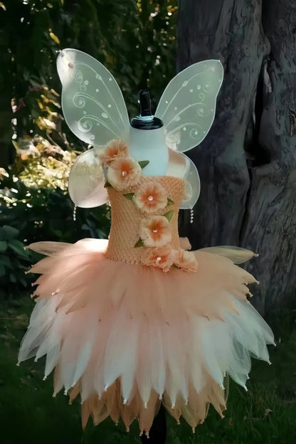 Girls’ Fairy Tutu Dress – Jungle & Forest Princess Look