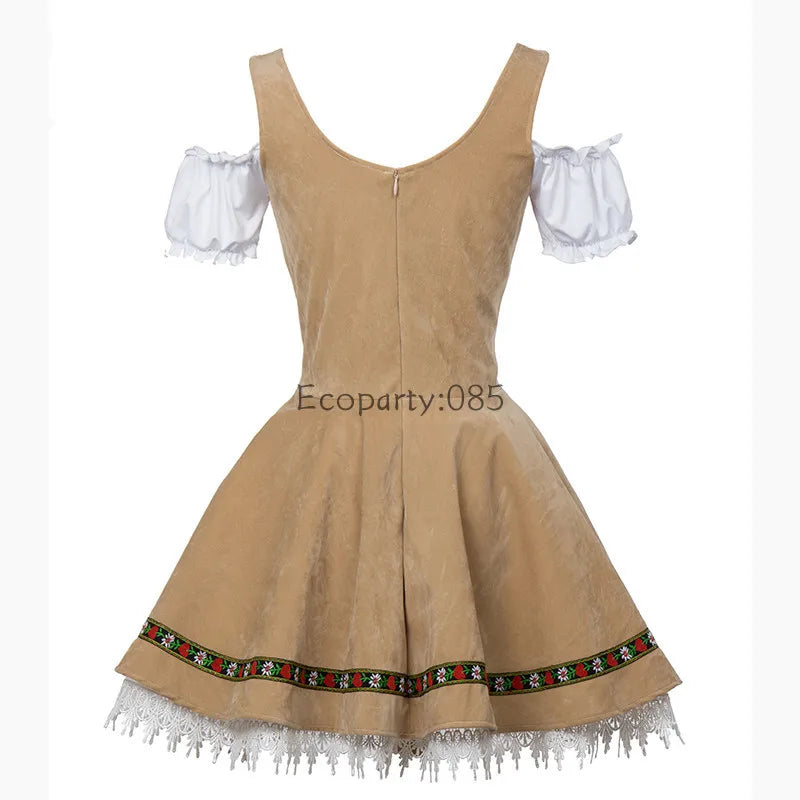 Oktoberfest Cosplay Outfit – German Bavarian Carnival Clothes