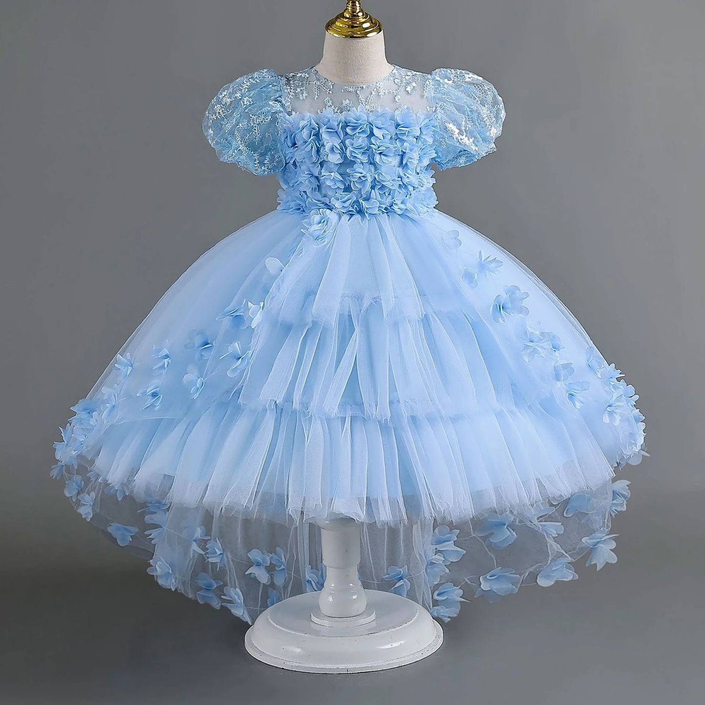 Girls Princess Party Dress – Elegant Wedding Outfit