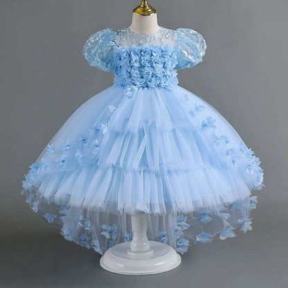 Girls Princess Party Dress – Elegant Wedding Outfit
