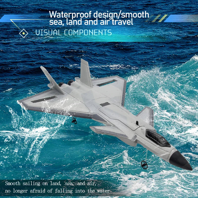 2.4G RC Foam Aircraft SU-35 – Fighter Jet Glider Toy for Kids