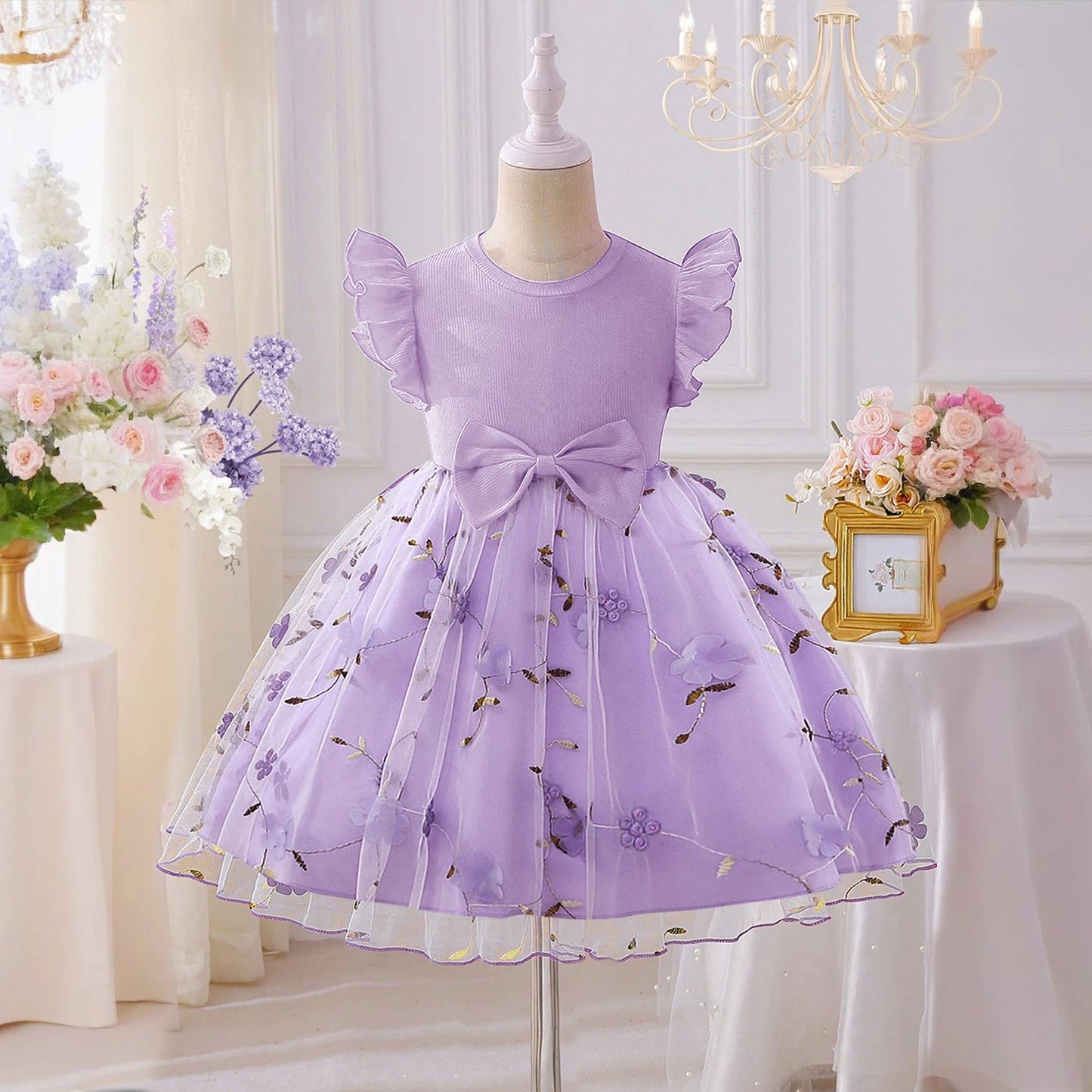 Casual Princess Dress for Girls – Birthday & Easter