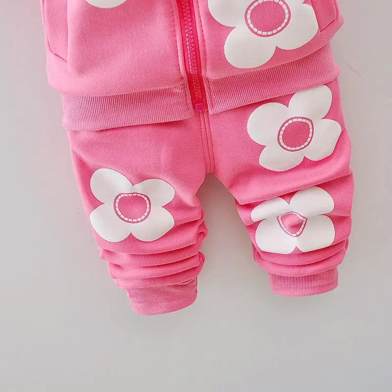 Cozy Baby Girl Suit – Autumn/Winter Wear