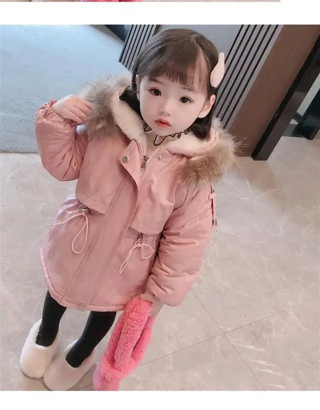Children’s Thick Winter Jacket – Korean Fashion