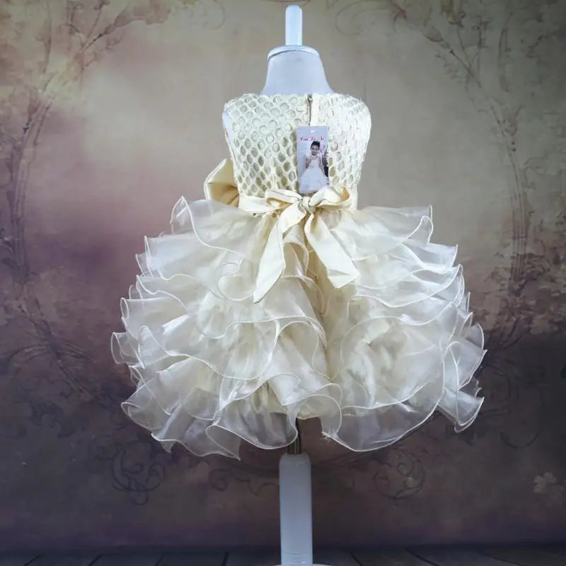 Baby Girl 1st Birthday Wedding Outfit