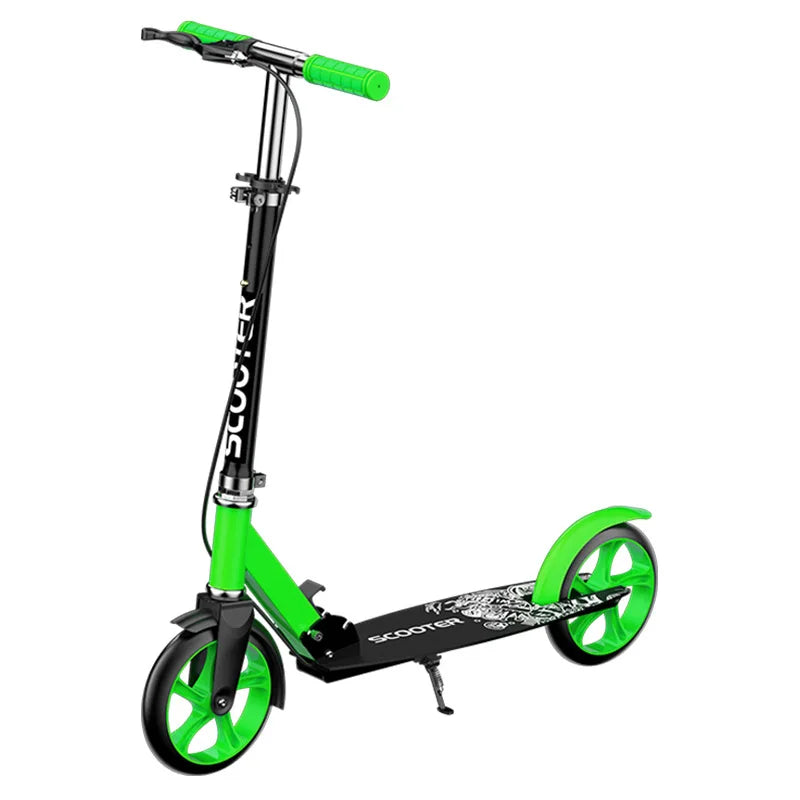 Foldable Two-Wheeled Scooter – Perfect for Kids, Teens, and Adults