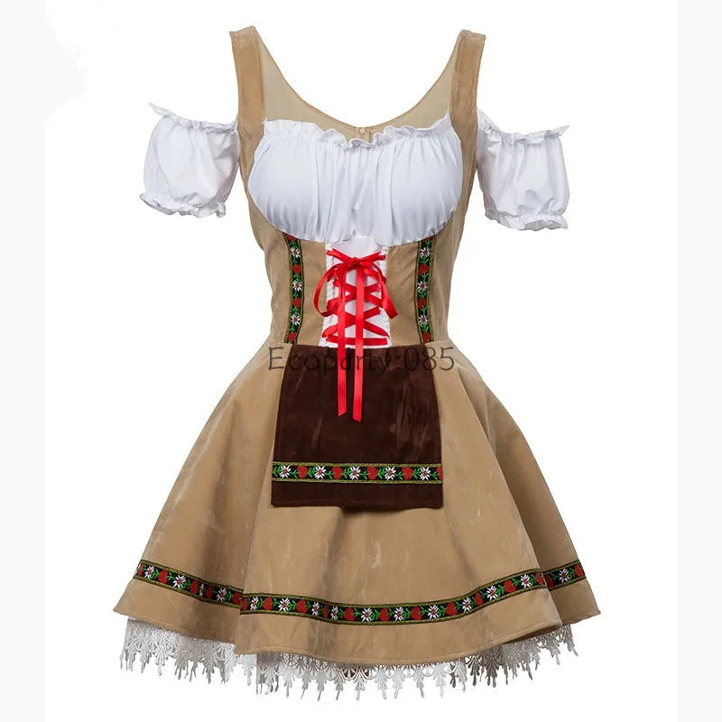 Oktoberfest Cosplay Outfit – German Bavarian Carnival Clothes