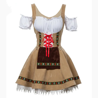 Oktoberfest Cosplay Outfit – German Bavarian Carnival Clothes