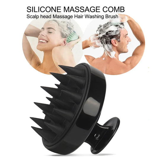 Revitalize Your Hair: Silicone Scalp Massage Comb for Ultimate Care